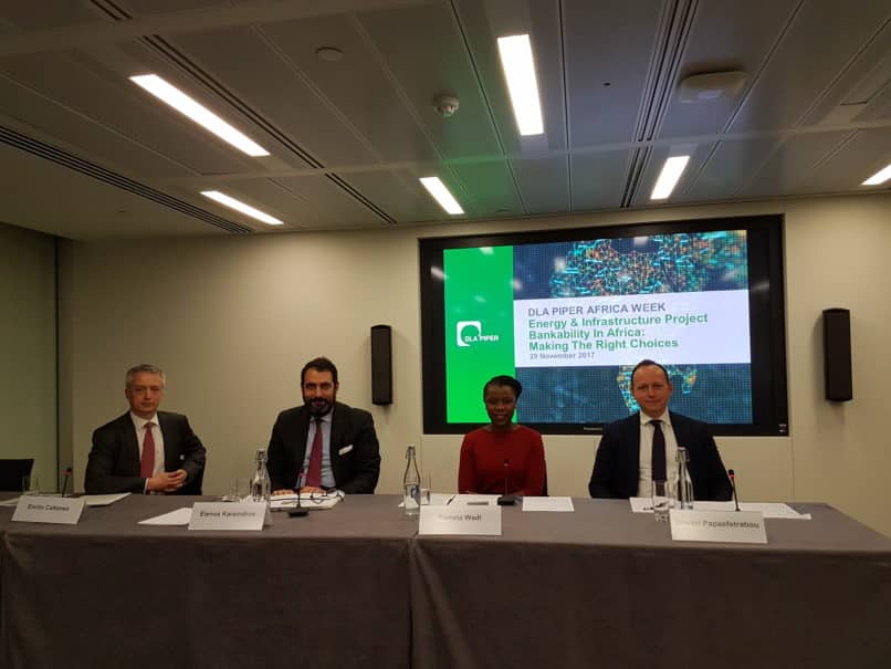 Emilio Cattaneo promotes EAIF model at global legal firm’s London infrastructure finance conference