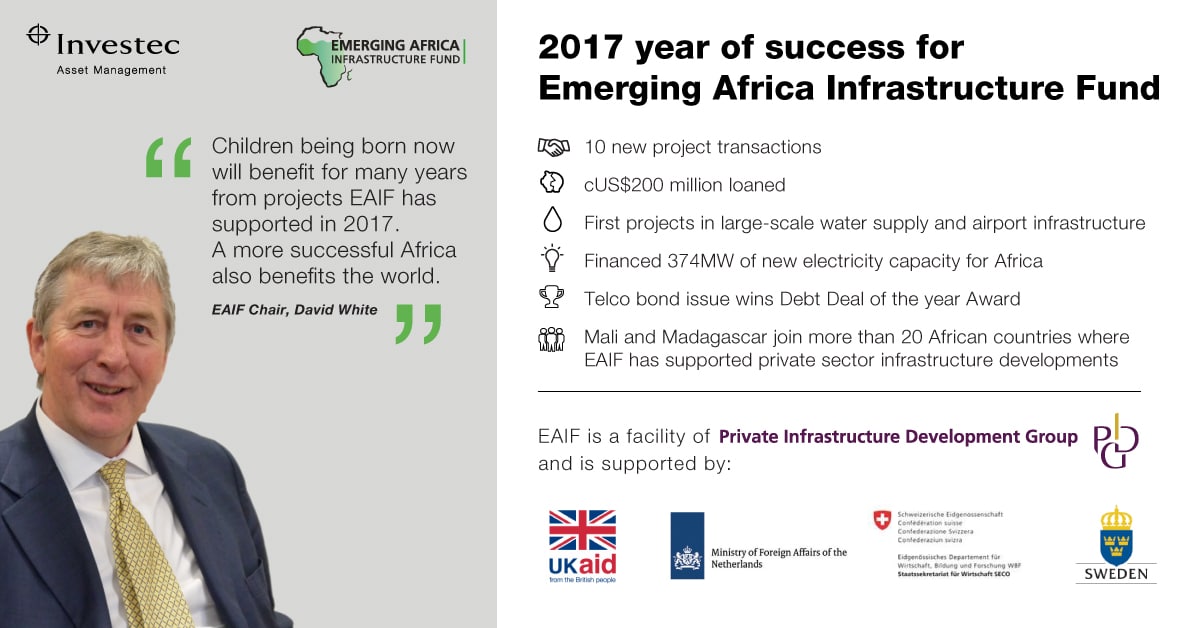 A year of firsts for EAIF